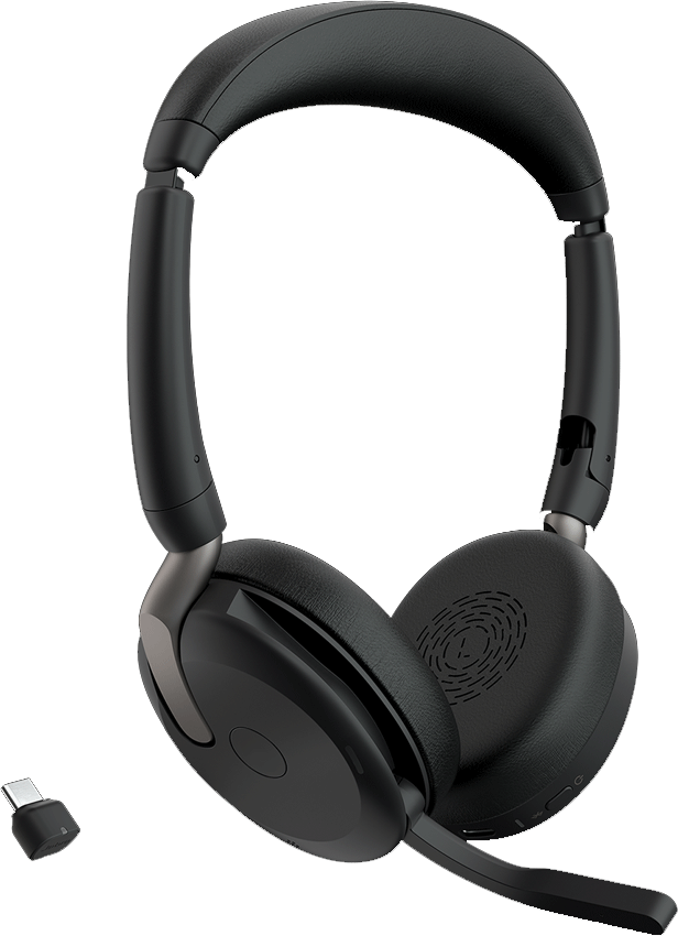 Jabra Evolve2 65 Flex Link380C MS Stereo -langattomat kuulokkeet