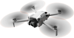 DJI Mini 4 Pro ja DJI RC 2 kauko-ohjain